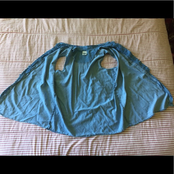 Vintage Denim Asian Style Tunic - Picture 5 of 8